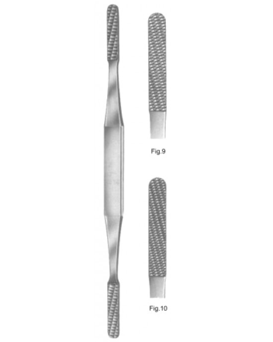 Famon Rasps With Tungsten Carbide Inserts 21cm/8 1/4