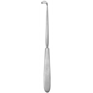 St.Clair-Thompson Adenoid Curettes 16mm, without graded, 22cm/8 1/2