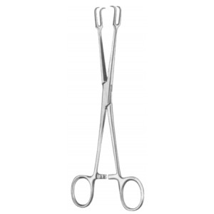 Museux Tonsil Seizing Forceps (Curved) 20cm/8