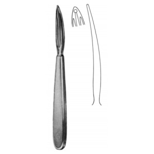 Kocher Goitre Directors-Enucleator w/eye 16cm