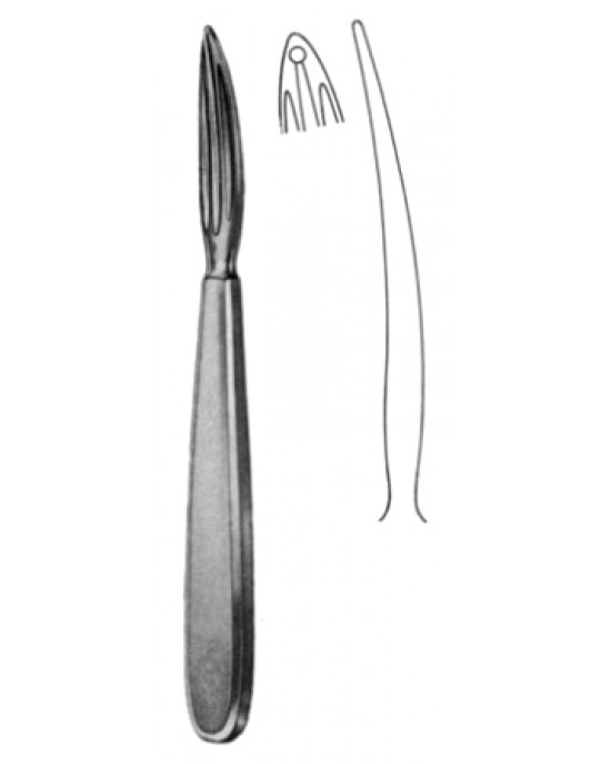 Kocher Goitre Directors-Enucleator w/eye 16cm