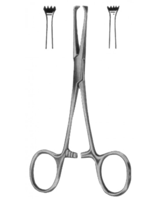 Baby-Allis Tissue Seizing Forceps BJ 14cm/5 1/2