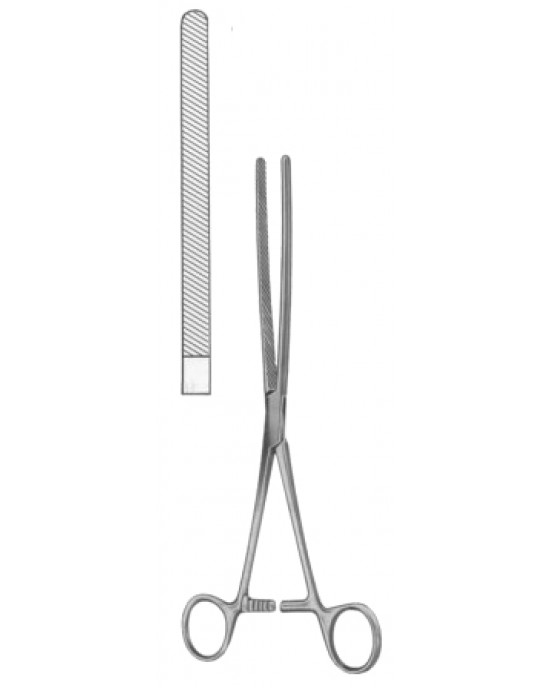 Doyen Intestinal Clamps Forceps BJ Straight 23cm/9