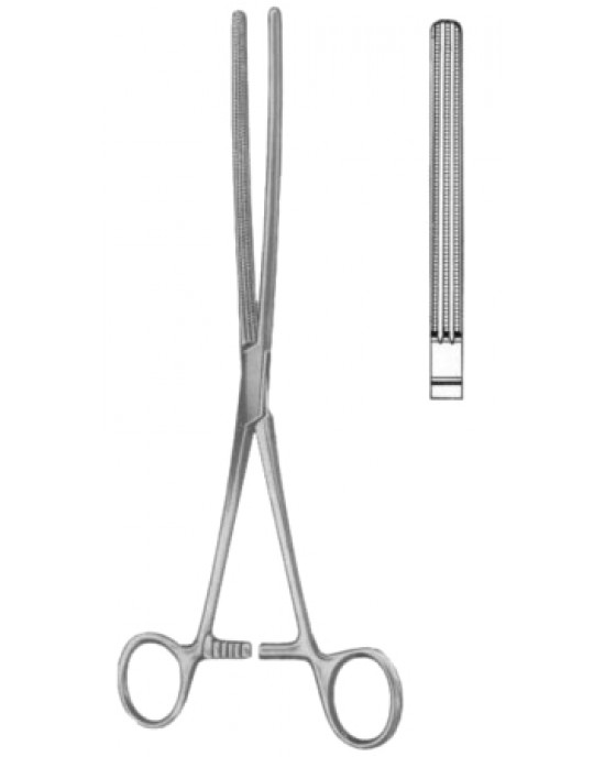 Doyen-Atrauma Intestinal Clamps Forceps BJ Straight 16cm/6 1/4