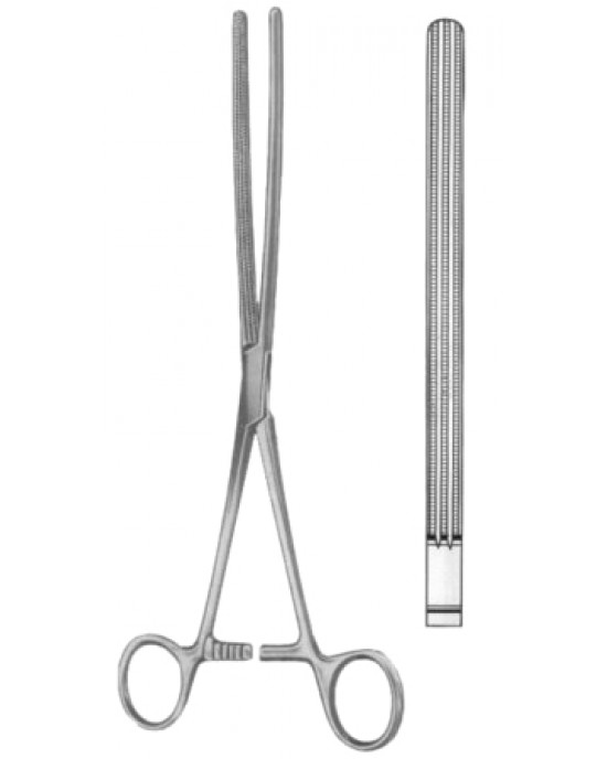 Doyen-Atrauma Intestinal Clamps Forceps BJ Straight 21cm/8 1/4