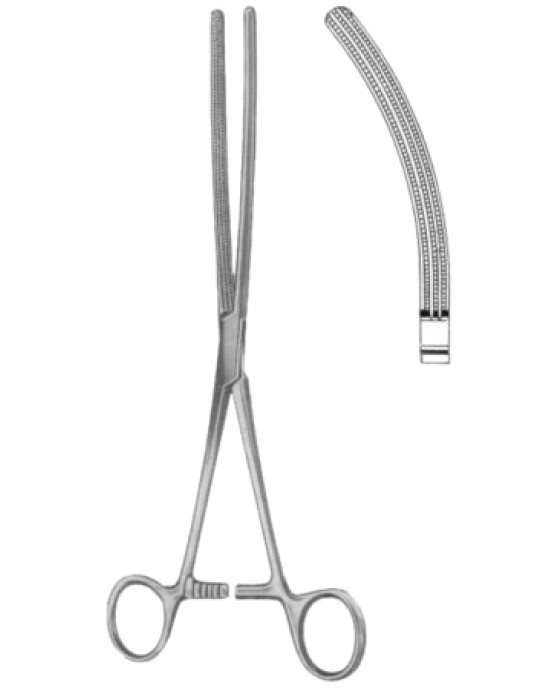 Doyen-Atrauma Intestinal Clamps Forceps BJ Curved 13cm/5