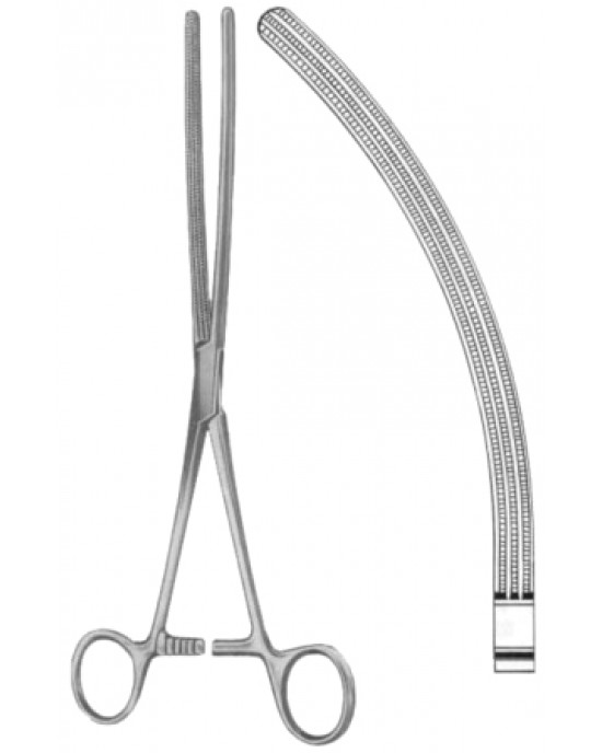 Doyen-Atrauma Intestinal Clamps Forceps BJ Curved 23cm/9