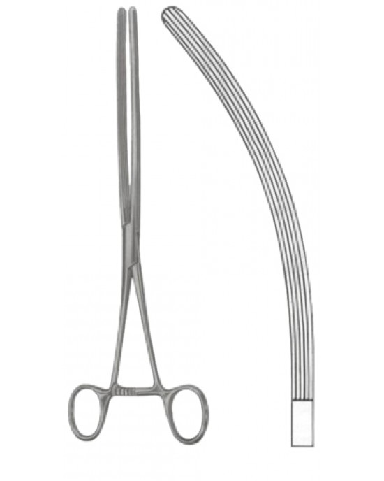 Mayo-Robson Atrauma Intestinal Clamps Forceps BJ Curved 25cm/10
