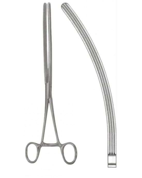Mayo-Robson Atrauma Intestinal Clamps Forceps BJ Curved 25cm/10