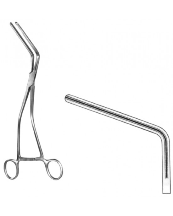 Hayes Atrauma Intestinal Clamps Forceps BJ 26cm/10 1/4