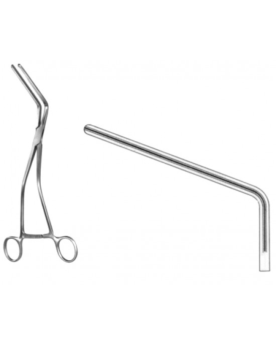 Hayes Atrauma Intestinal Clamps Forceps BJ 28cm/11