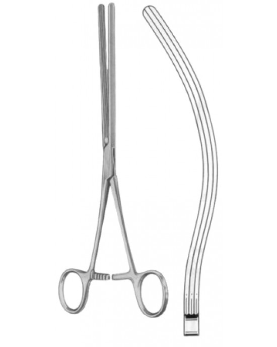 Kocher Intestinal Clamps Forceps BJ Curved 25cm/10