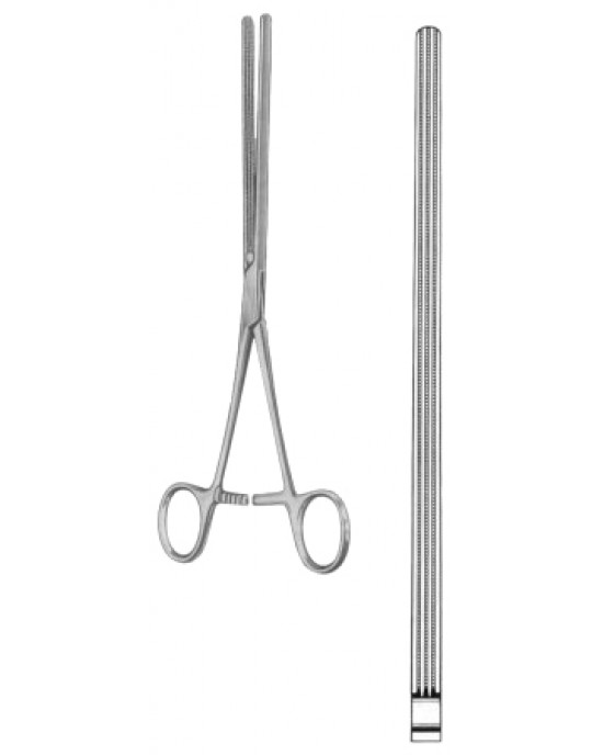 Kocher-Atrauma Intestinal Clamps Forceps BJ Straight  28cm/11