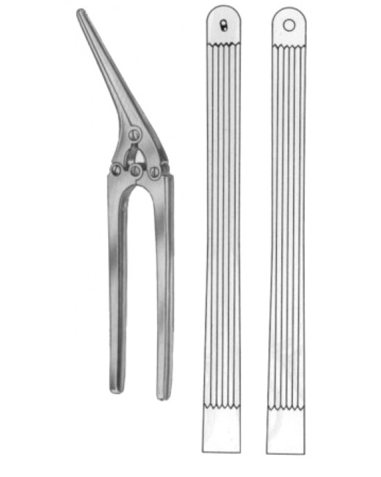 Payr Intestinal Stomach Clamps 29cm/11 1/2