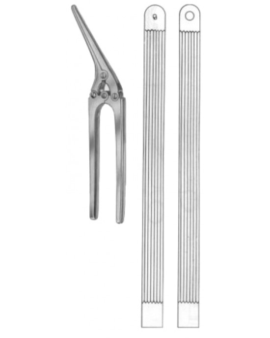 Payr Intestinal Stomach Clamps 35cm/13 3/4