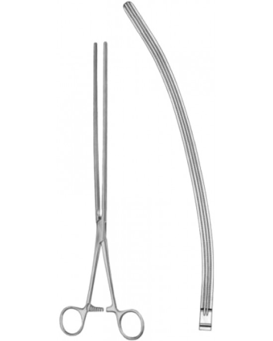 Scudder Atrauma Intestinal Forceps Boyd Atrauma BJ Curved 33cm/13