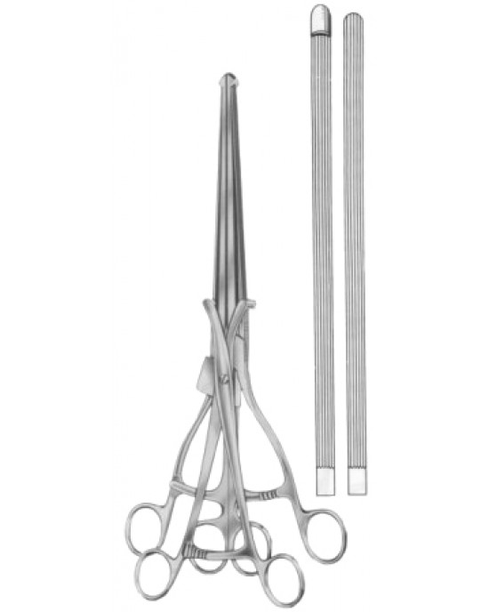 Haberer Stomach Clamps Forceps BJ 36cm/14