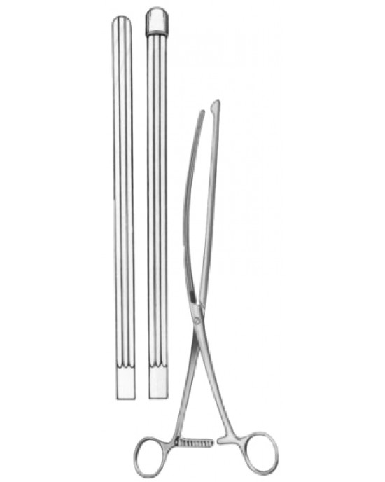 Nussbaum Stomach Clamps Forceps BJ Straight 30cm/12