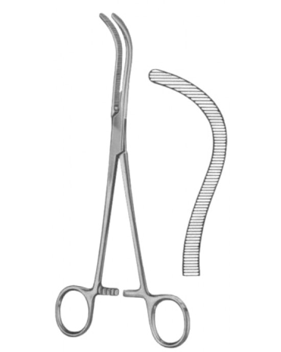 Guyon Kidney Pedicle Clamp Forceps BJ 22cm/8 3/4
