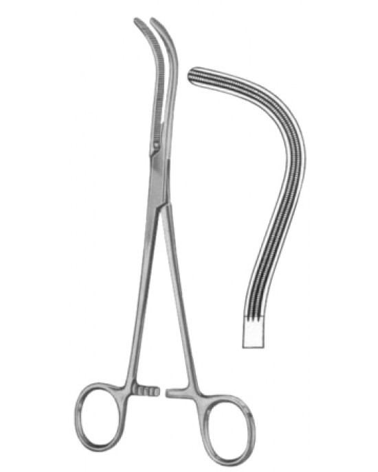 Guyon Kidney Pedicle Clamp Forceps BJ 23cm/9