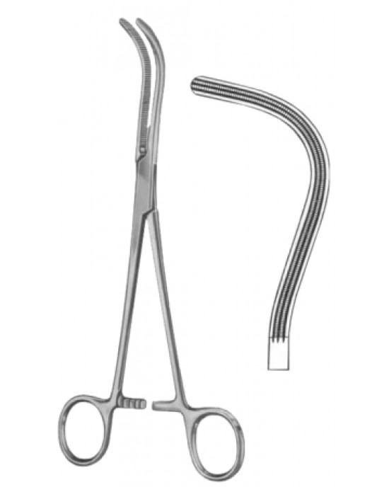 Guyon Kidney Pedicle Clamp Forceps BJ 24cm/9 1/2