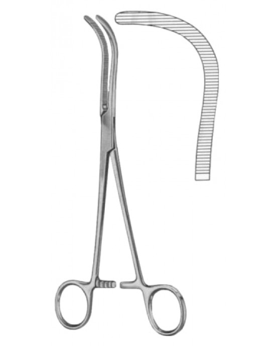 Guyon Kidney Pedicle Clamp Forceps BJ 23cm/9