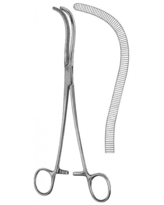 Mayo-Guyon Kidney Pedicle Clamp Forceps BJ 23cm/9