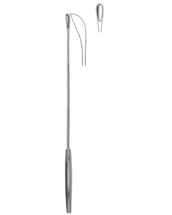 Luer-Koerte Gall Stone Scoops 4.2mm 32cm/12 1/2