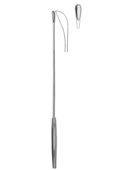 Luer-Koerte Gall Stone Scoops 5.5mm 32cm/12 1/2