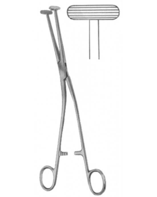 Millin Prostatic Lobe Holding Forceps BJ 23cm/9