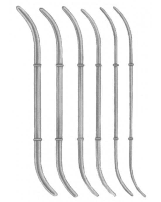 Hank Uterine Dilator set/6 w/o pouch