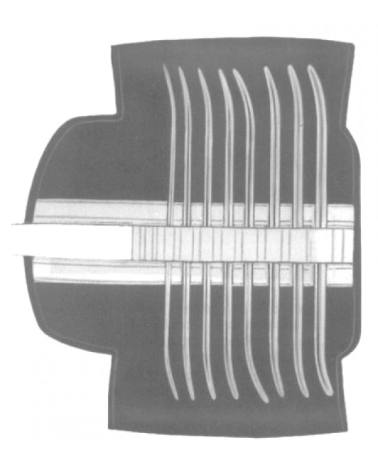 Pratt Uterine Dilator set/8 with pouch