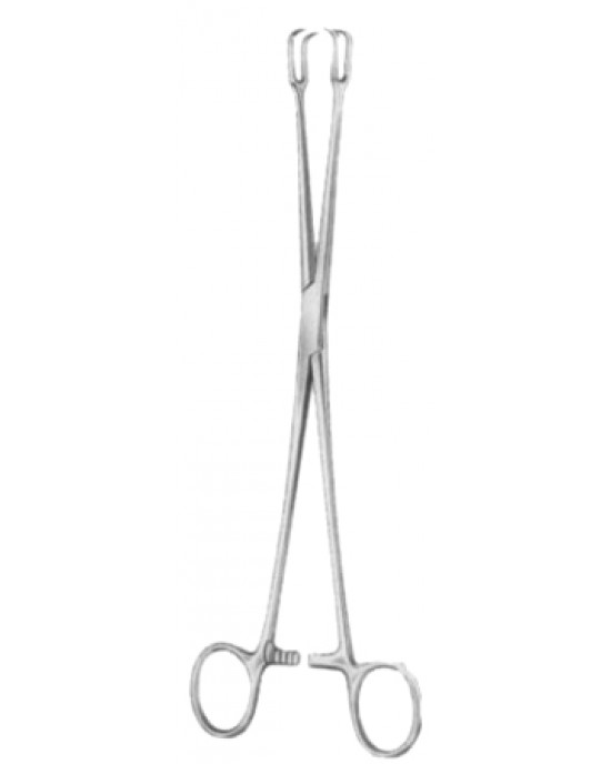 Schroeder Tenaculum Forceps BJ 2:2 Straight 20cm/8