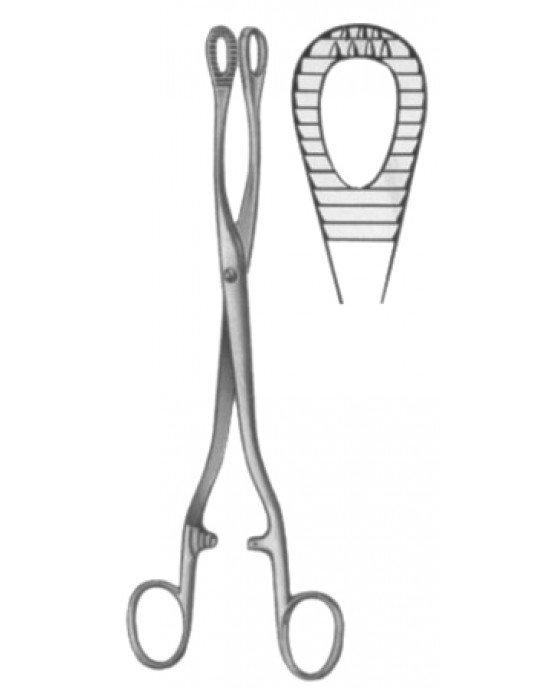 Heywood-Smith Uterine Polypus Forceps SJ 25cm/10