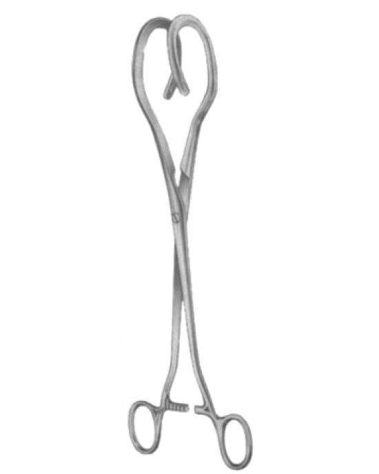Dartigues Uterine Elevating Forceps SJ 27cm/10 1/2