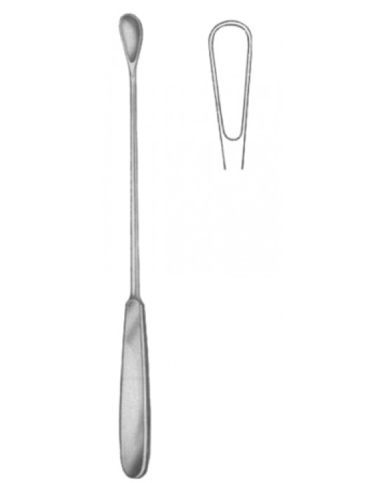 Gourdet Uterine Curettes   8mm 28cm/11