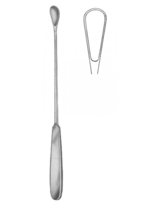 Gourdet Uterine Curettes 10mm 28cm/11