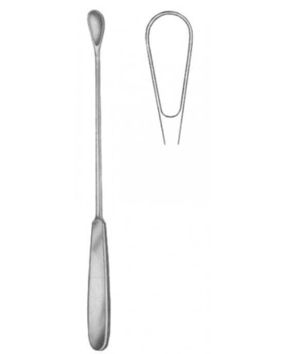 Gourdet Uterine Curettes 12mm 28cm/11