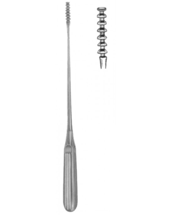 Milan Aspirating Curettes 7mm 28.5cm/11 1/4