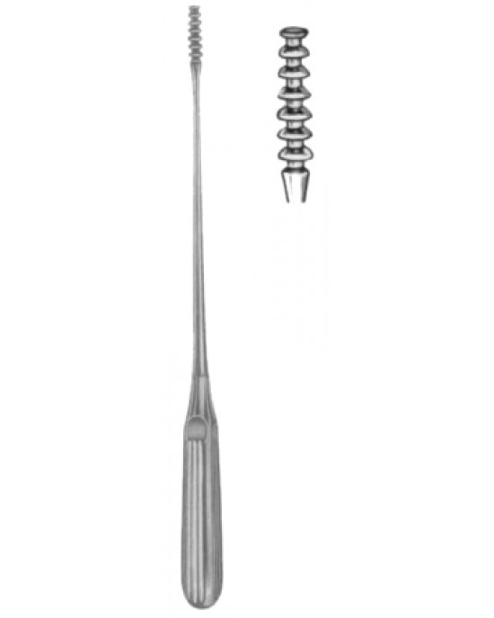 Milan Aspirating Curettes 5mm 28.5cm/11 1/4