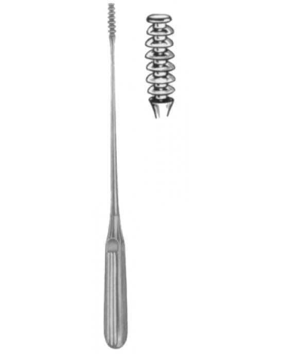 Milan Aspirating Curettes 9mm 28.5cm/11 1/4