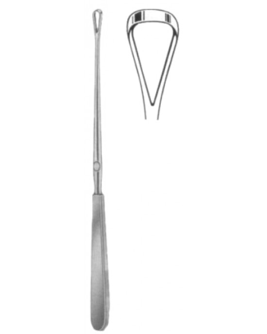 Sims Uterine Curettes Sharp 14.5mm 25cm/10