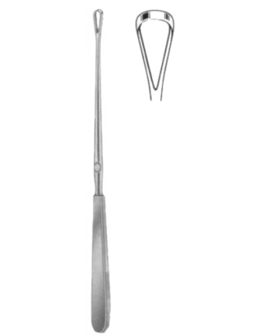 Sims Uterine Curettes Sharp 10.5mm 25cm/10