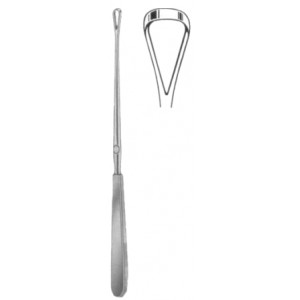 Sims Uterine Curettes Sharp 14.5mm 25cm/10