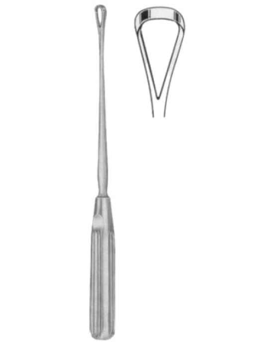 Sims Uterine Curettes Blunt  13.5mm 25cm/10