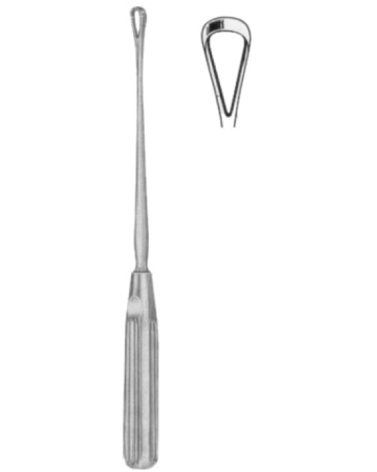 Sims Uterine Curettes Sharp   8.5mm 25cm/10