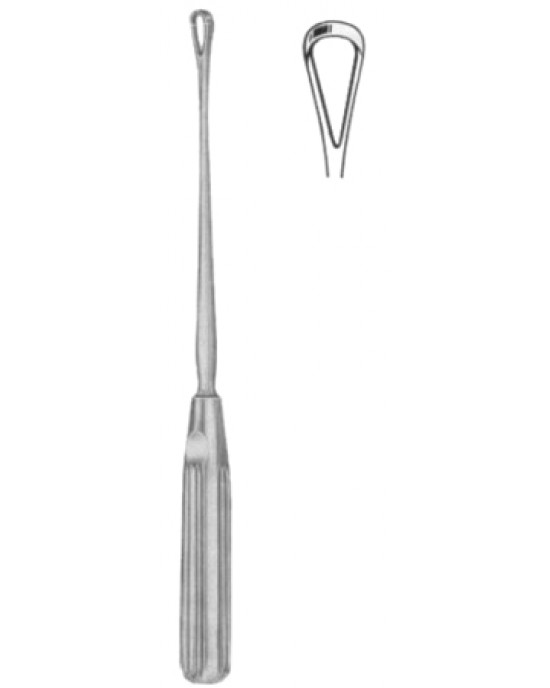Sims Uterine Curettes Sharp   7.5mm 25cm/10