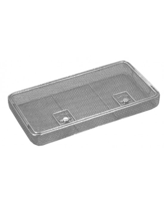 Wire Mesh Tray with Lid 550x250x5mm