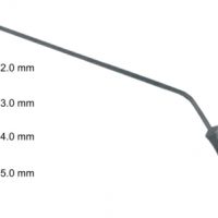 Malleable, Black Suction Tubes 19.5cm/7 3/4" 2mm