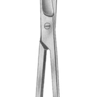 Operating Scissors Straight Fig # 1 10cm/4" Bl/Bl